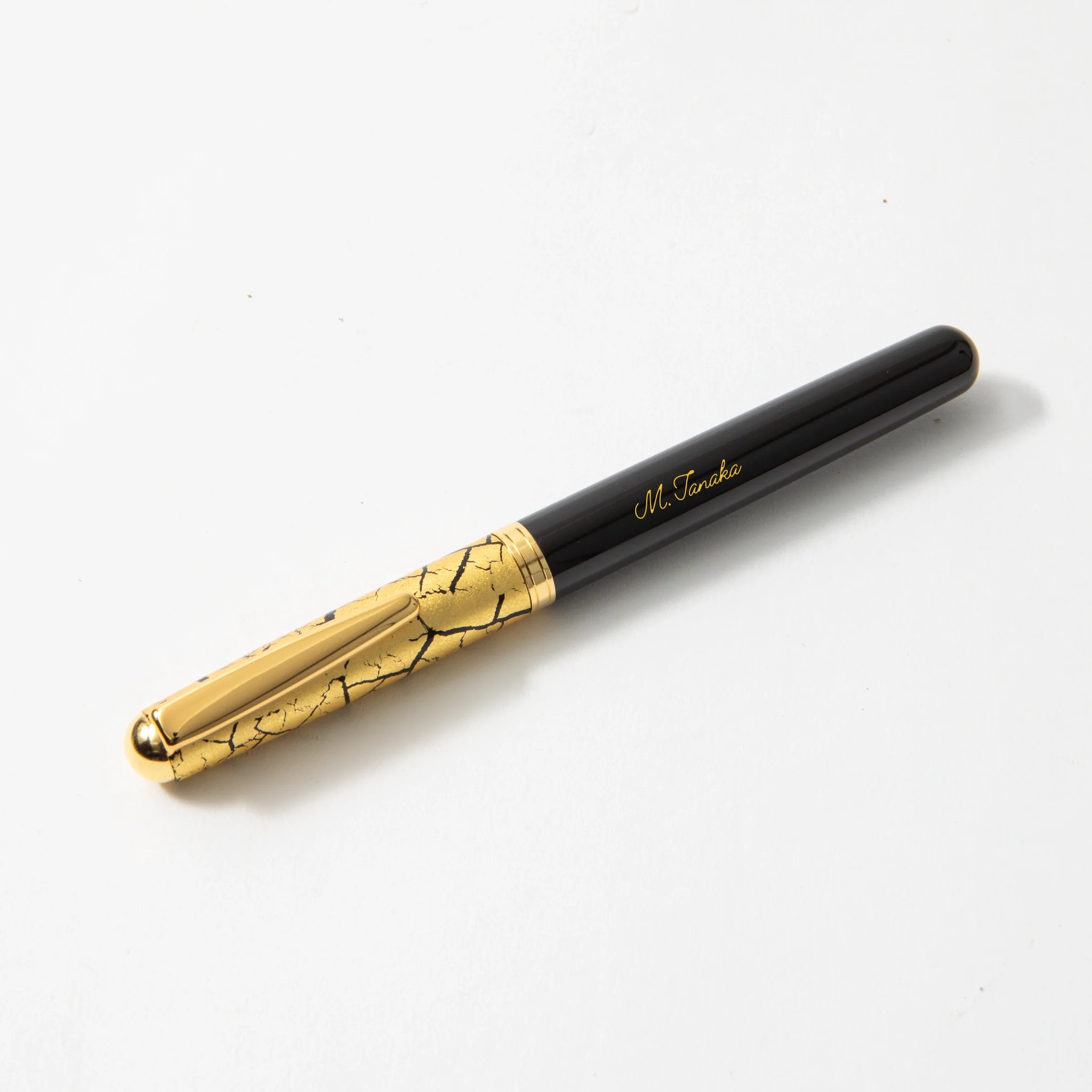 Crack Gold Fountain Pen Black – Personalized - Image 4