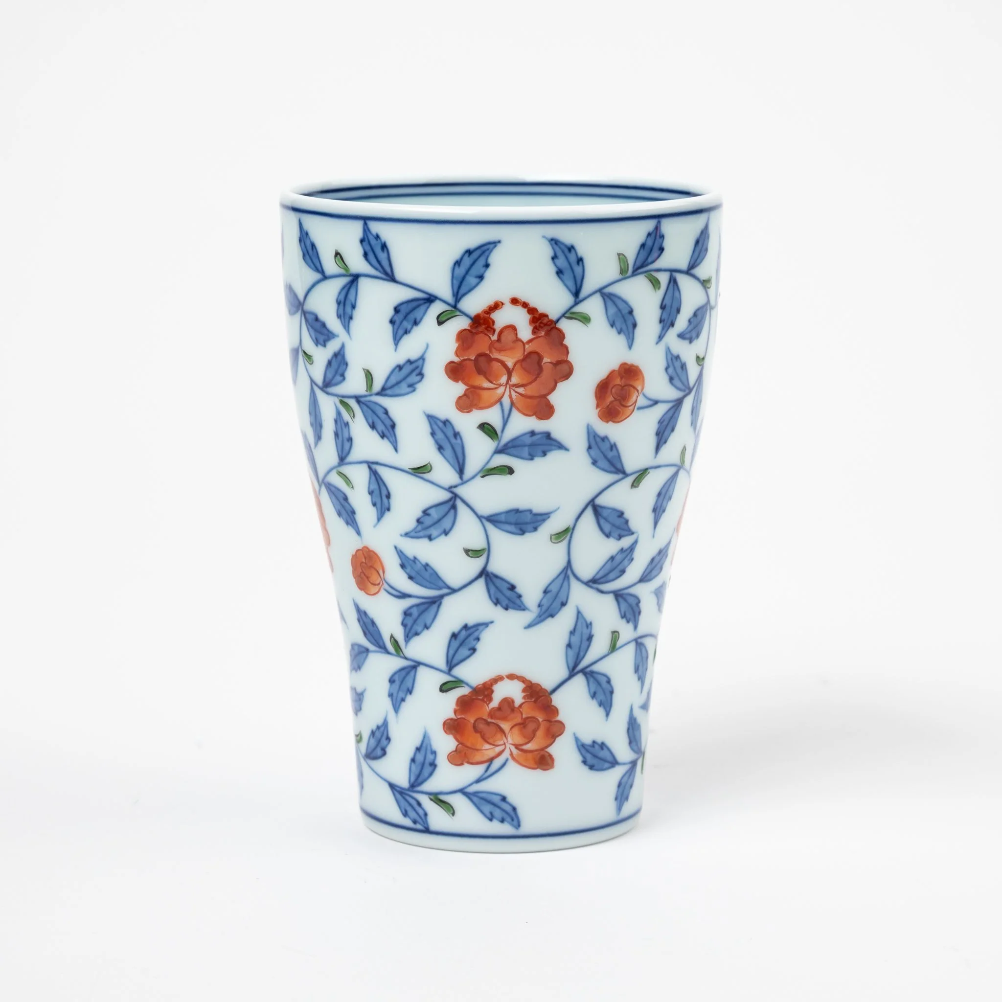 Gen-emon Kiln Arita Flower Karakusa Cup