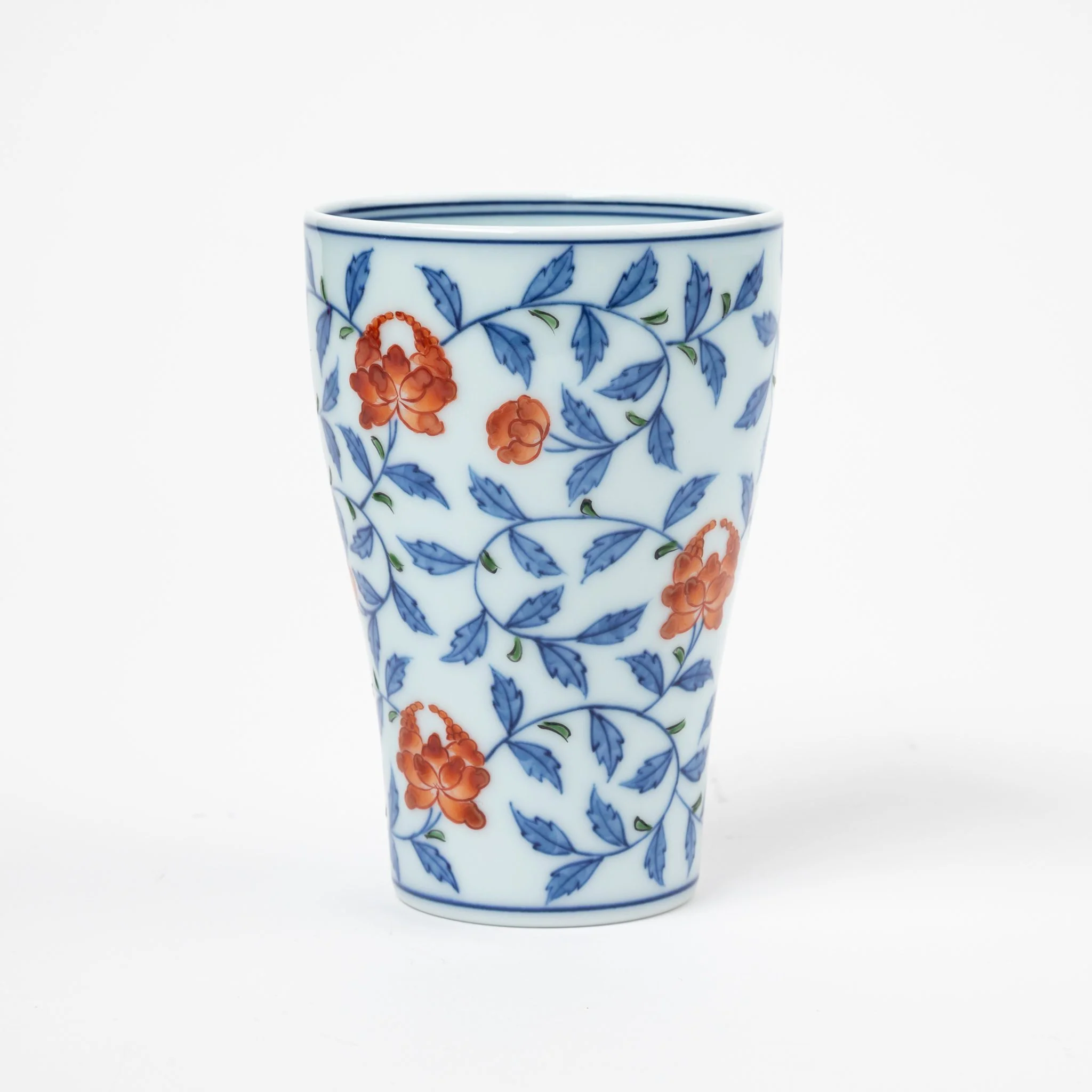 Gen-emon Kiln Arita Flower Karakusa Cup - Image 2