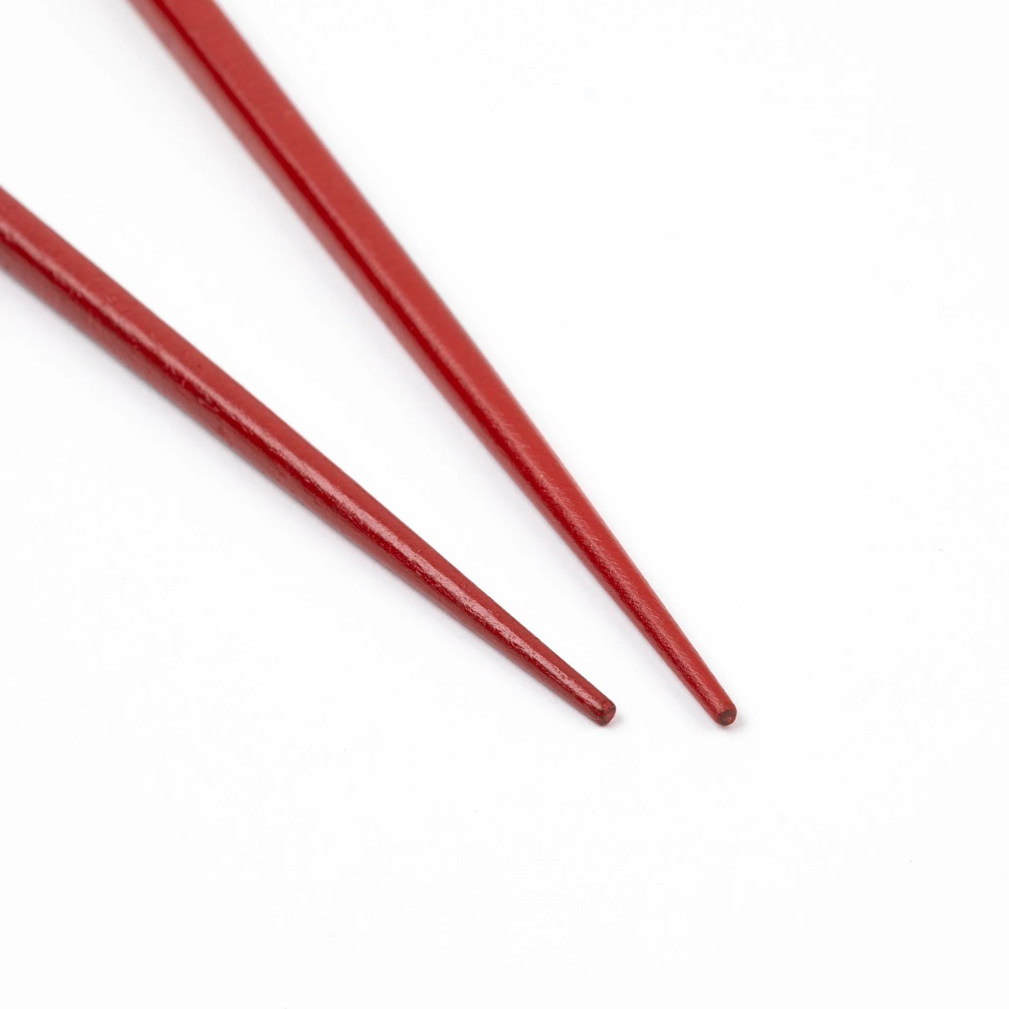 Gold Ichimatsu Red Lacquer Chopsticks with Red Daruma Paulownia Gift Box - Image 4