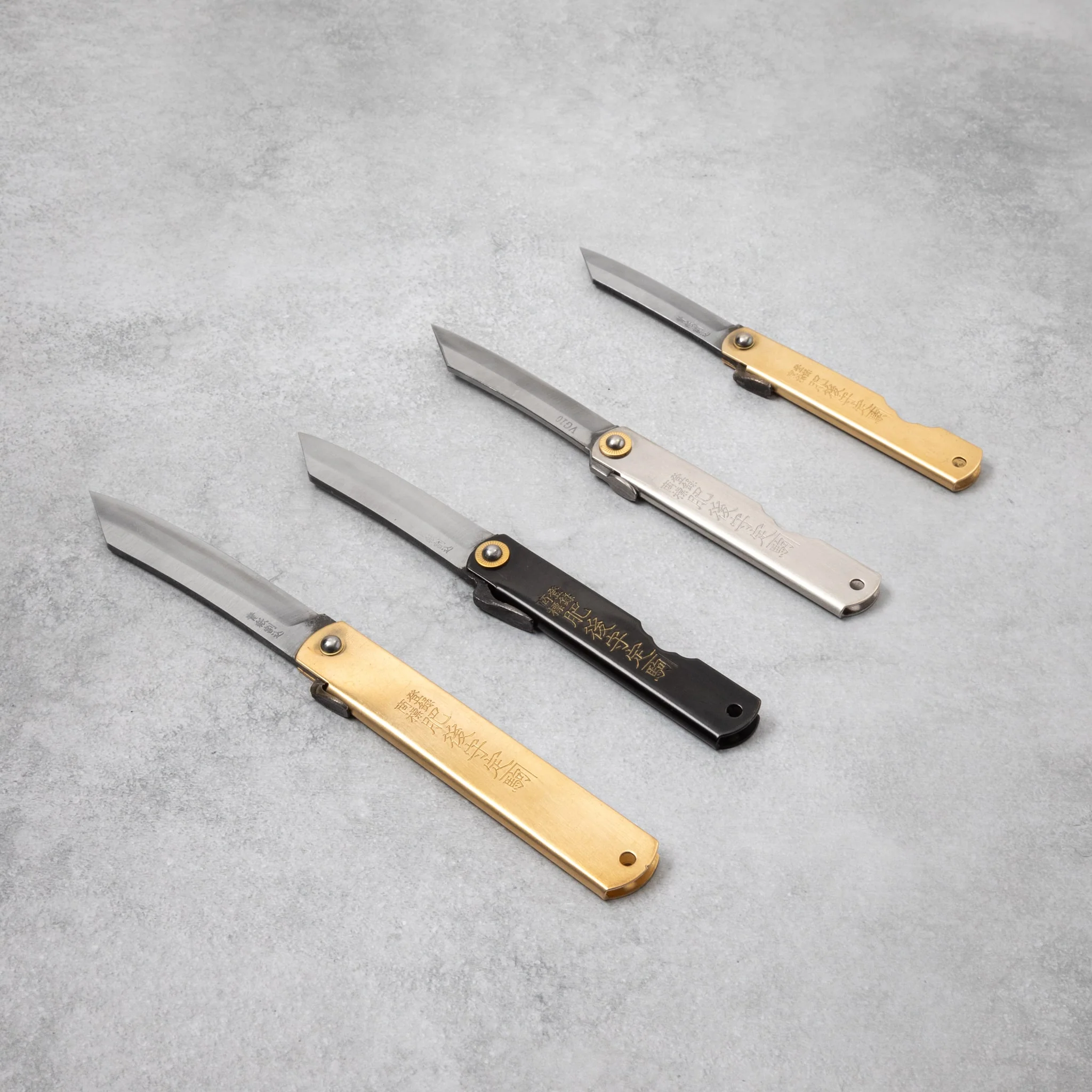Higonokami Blue Super Steel Clad Extra-Large Folding Knife - Image 8