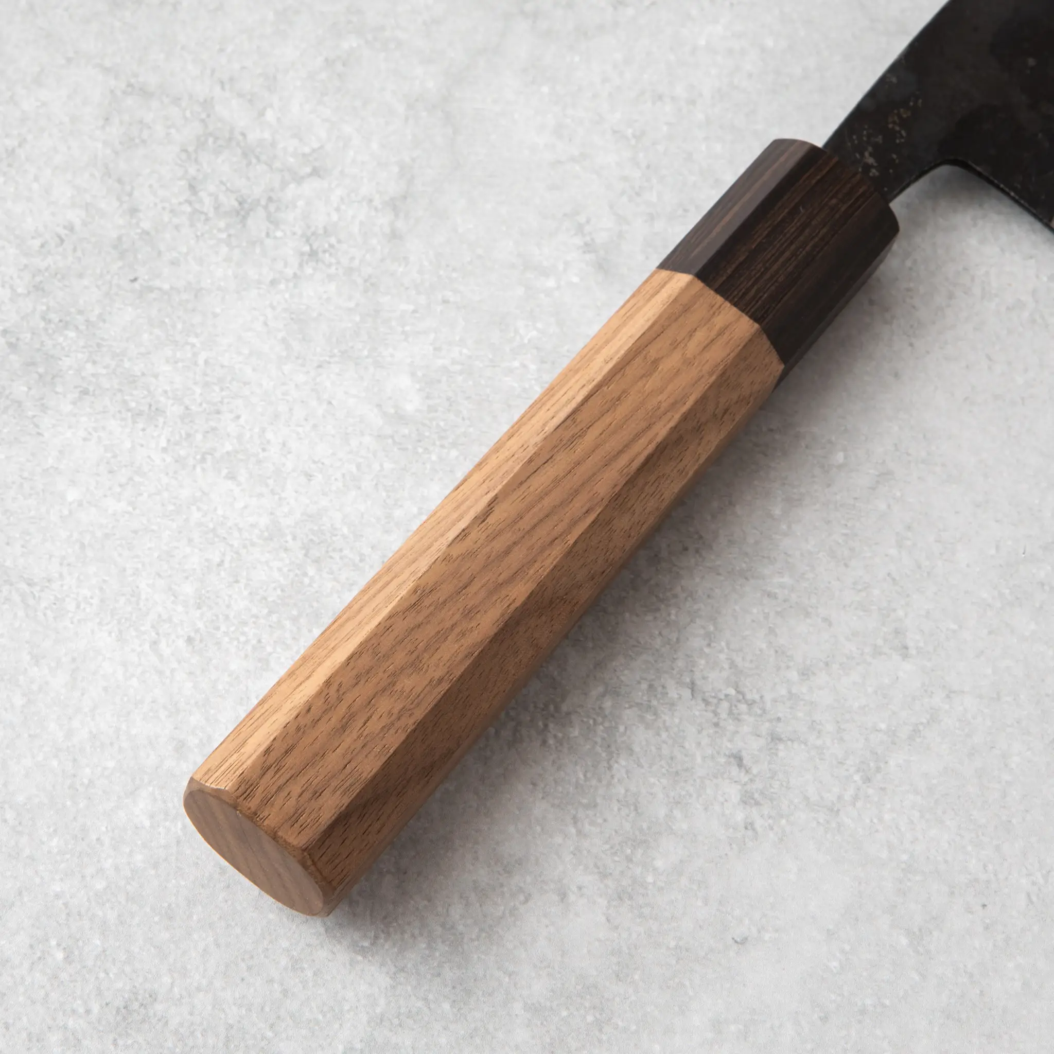 Ishizuchi Blue Steel No.2 Chef Knife Walnut Handle - Image 4