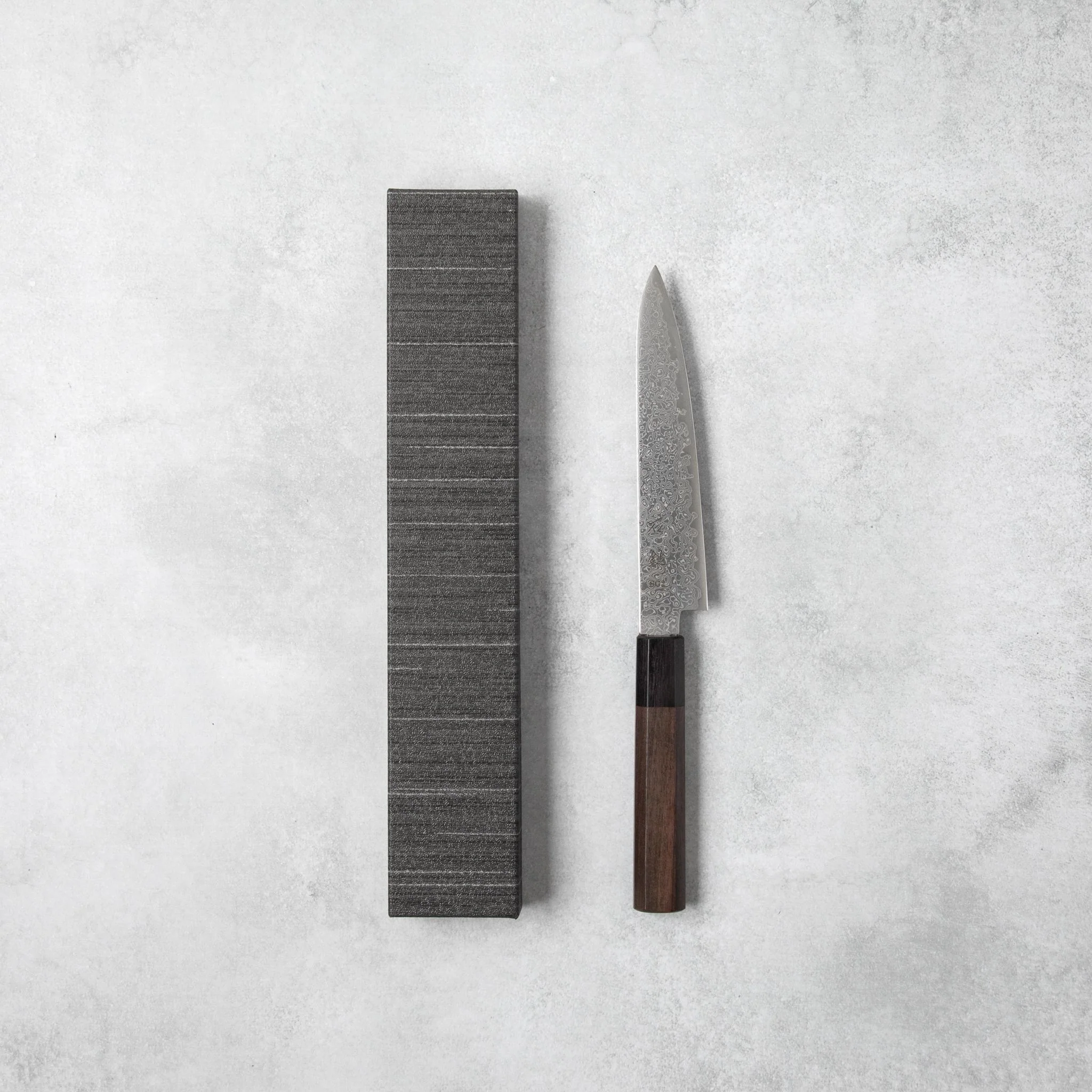 Ishizuchi SG2 Nickel Damascus Petty Knife - Image 6
