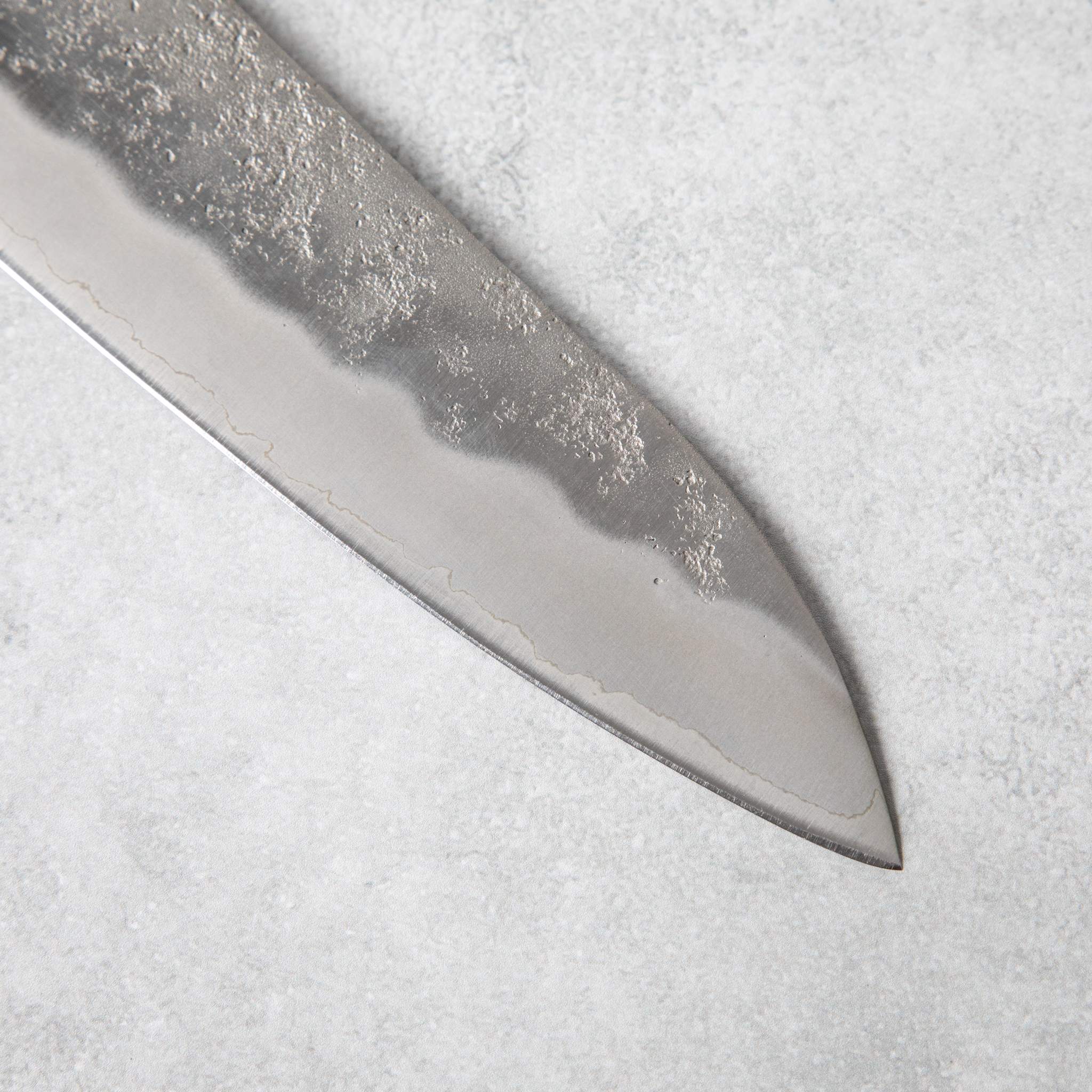 Ishizuchi Silver #3 Nashiji Chef Knife - Image 3