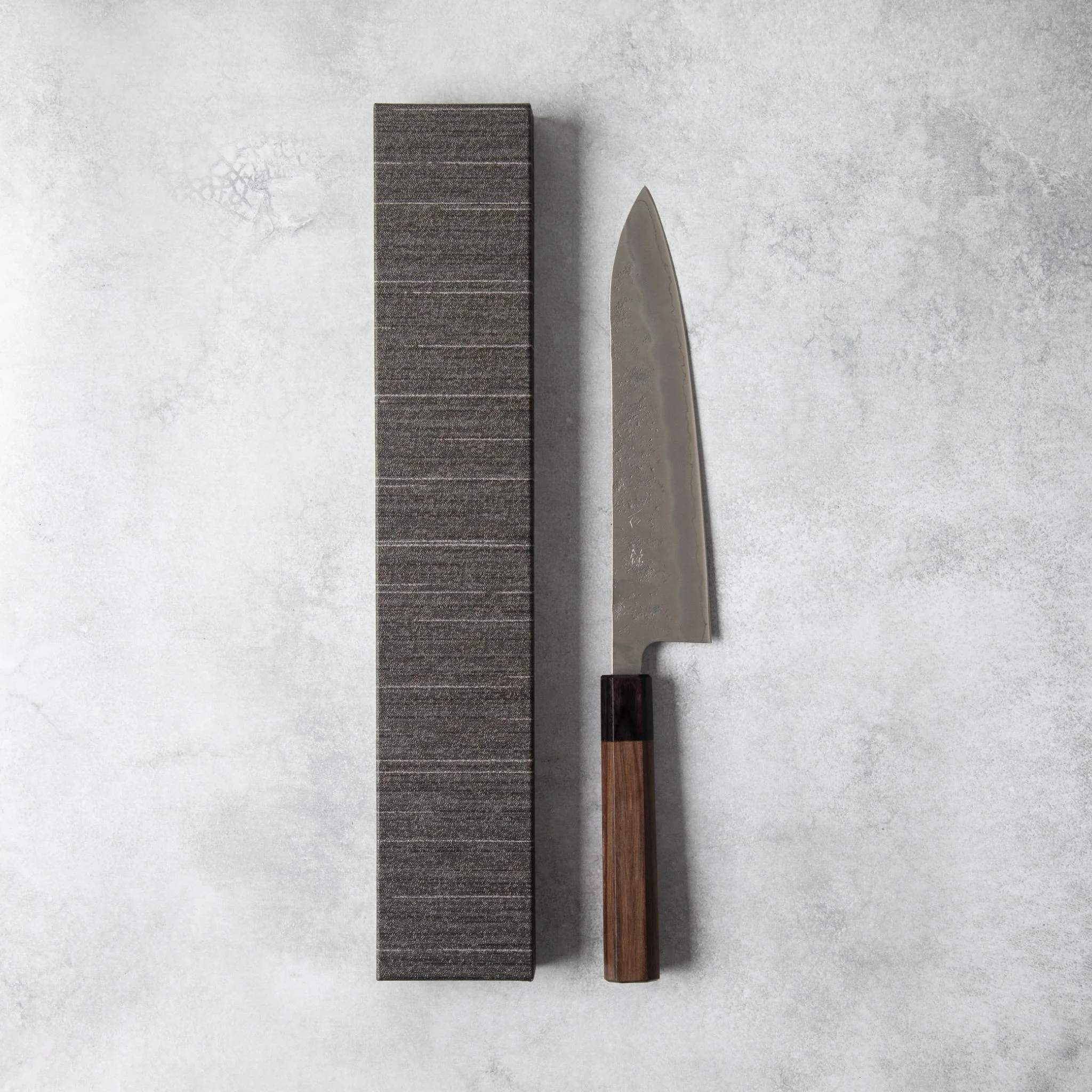 Ishizuchi Silver #3 Nashiji Chef Knife - Image 6