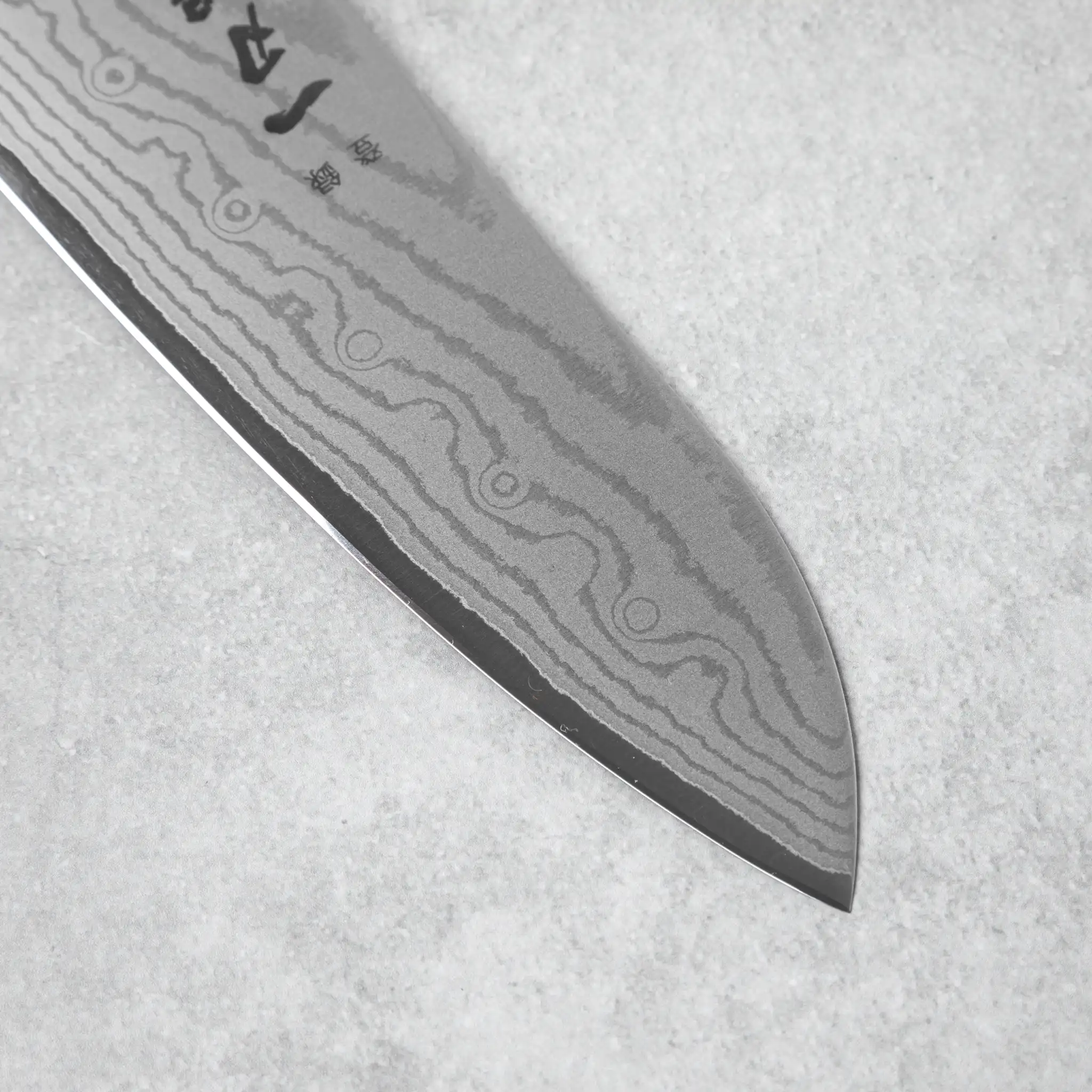 Ittoutan VG10 Damascus Kiageha Santoku Knife - Image 3