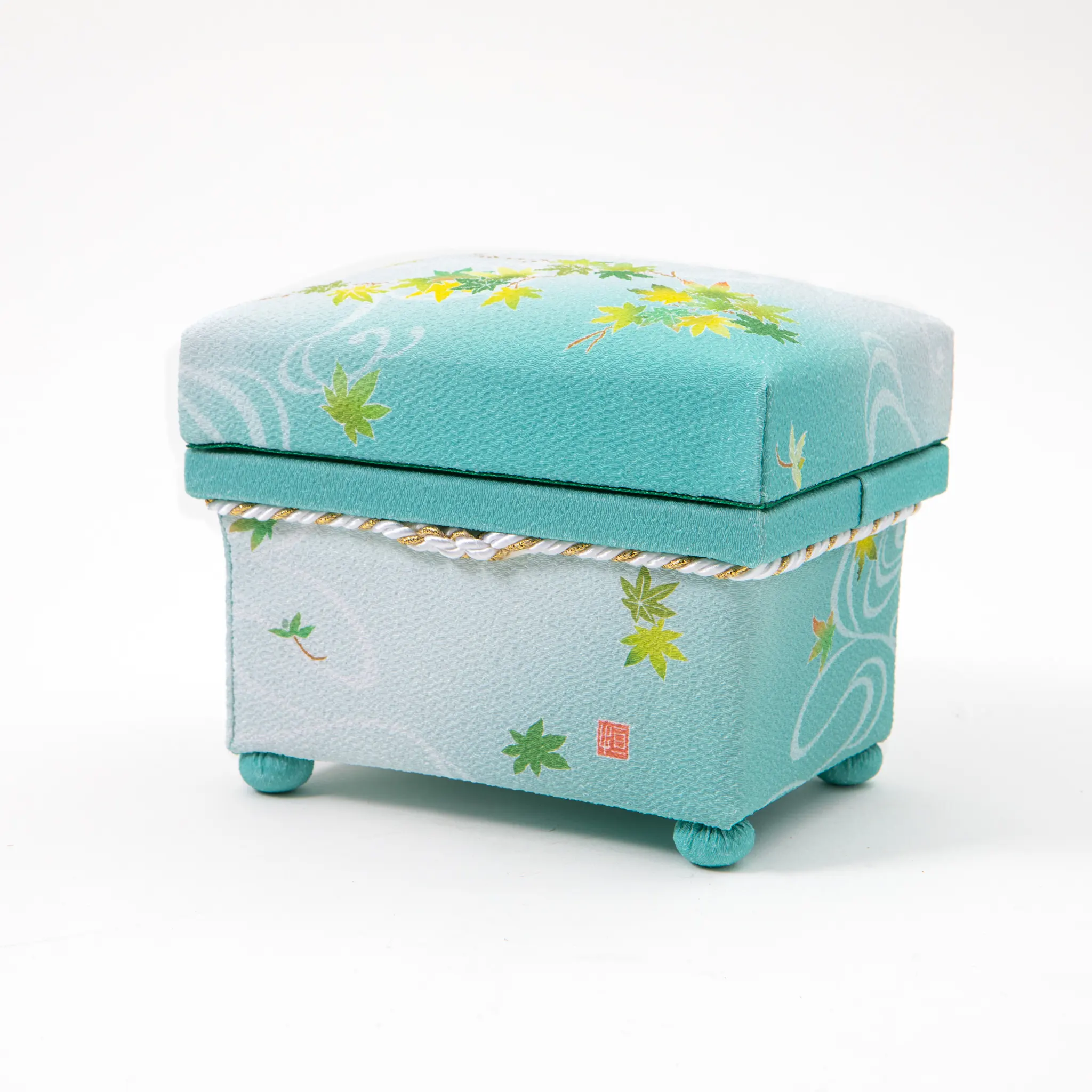 Kaga Yuzen Maple Leaf Accessory Box - Image 6
