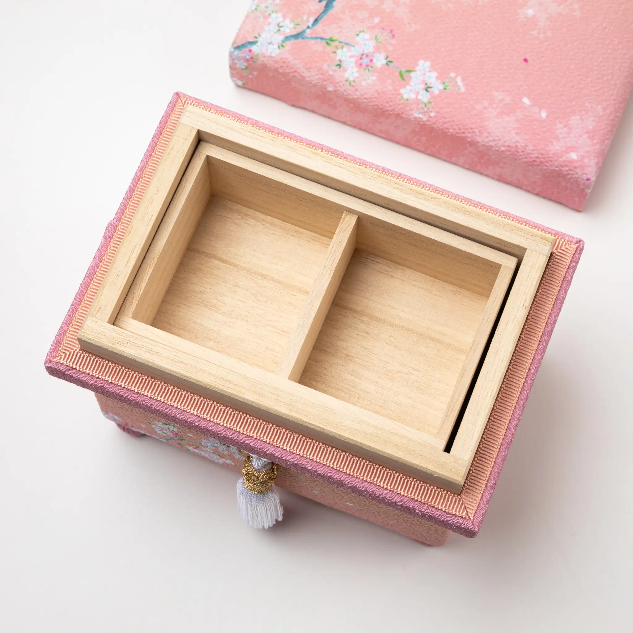 Kaga Yuzen Sakura Accessory Box - Image 3