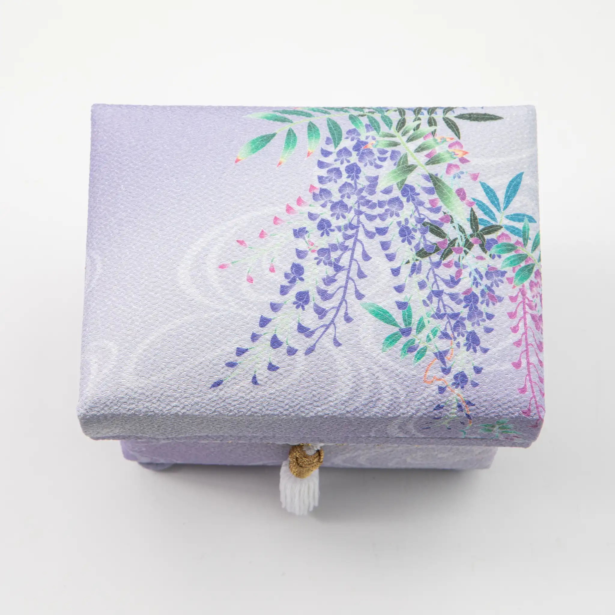 Kaga Yuzen Wisteria Accessory Box - Image 2