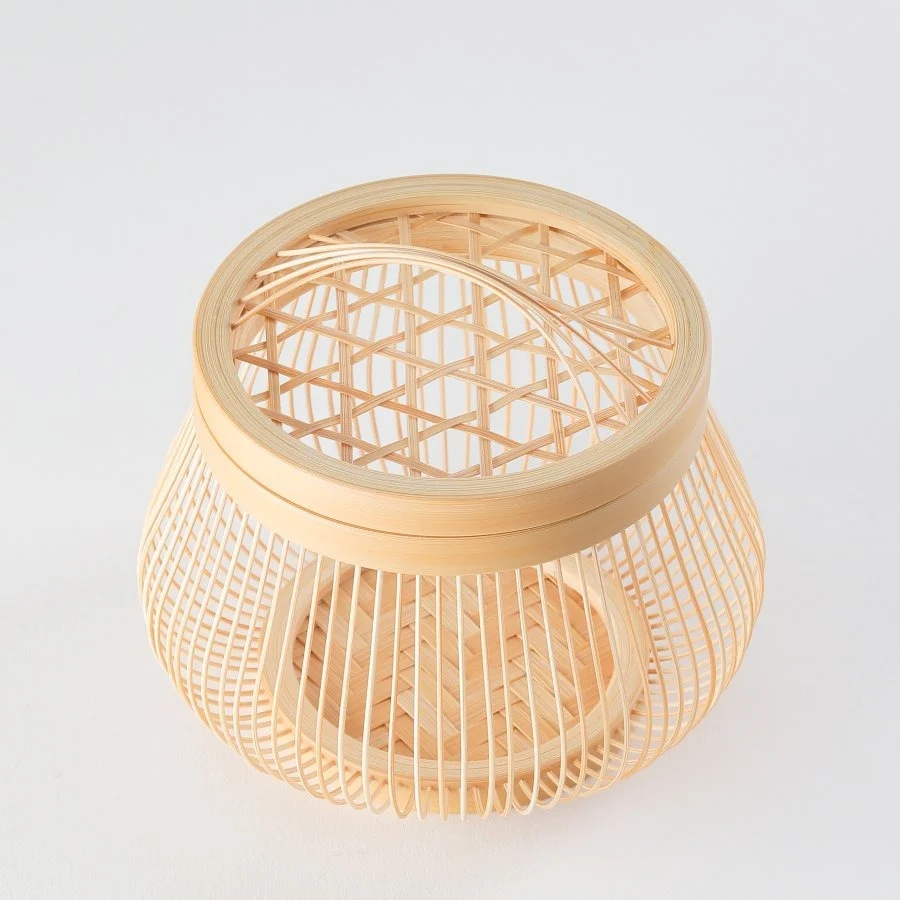 Komachi Bamboo Basket Accessory Case - Image 3