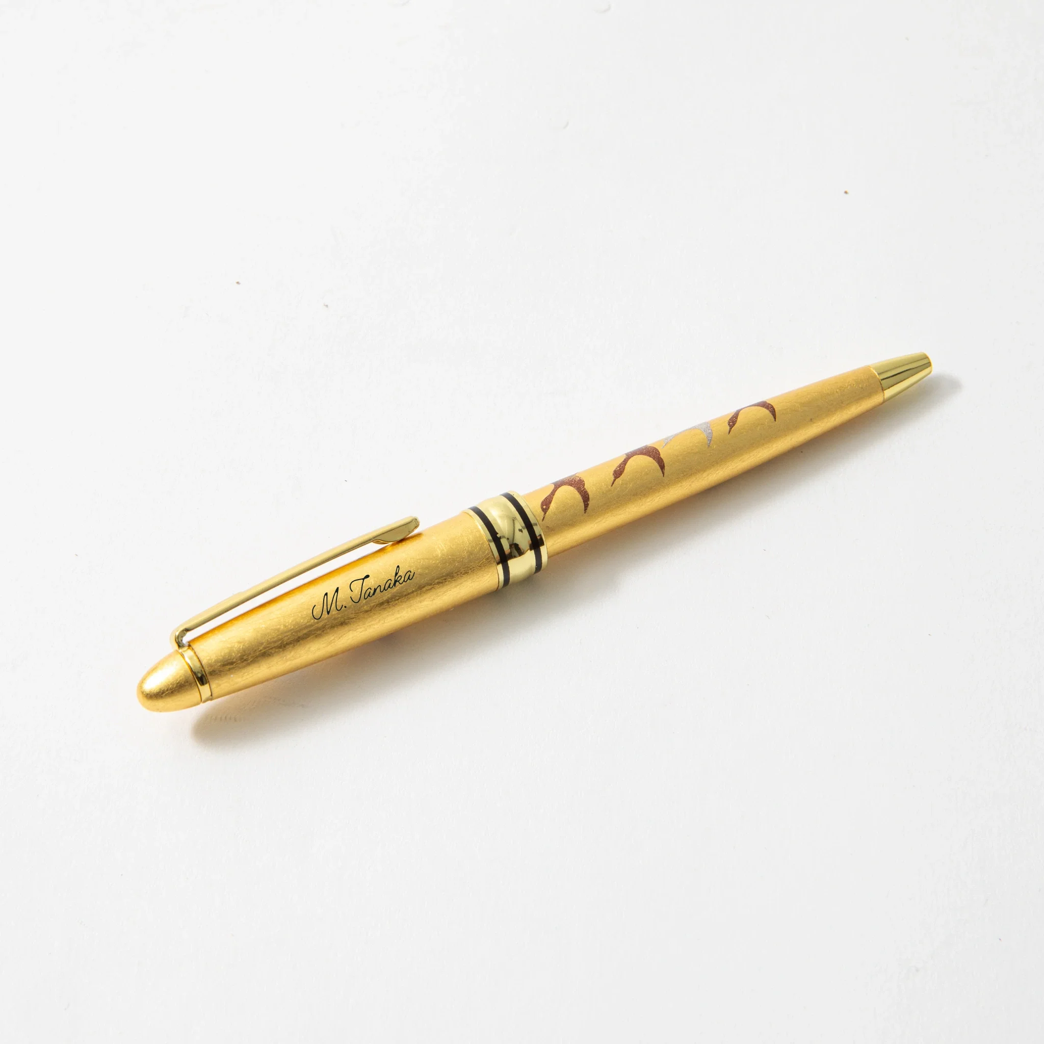 Maki-e Gold Ballpoint Pen 1000 Cranes – Personalized - Image 4