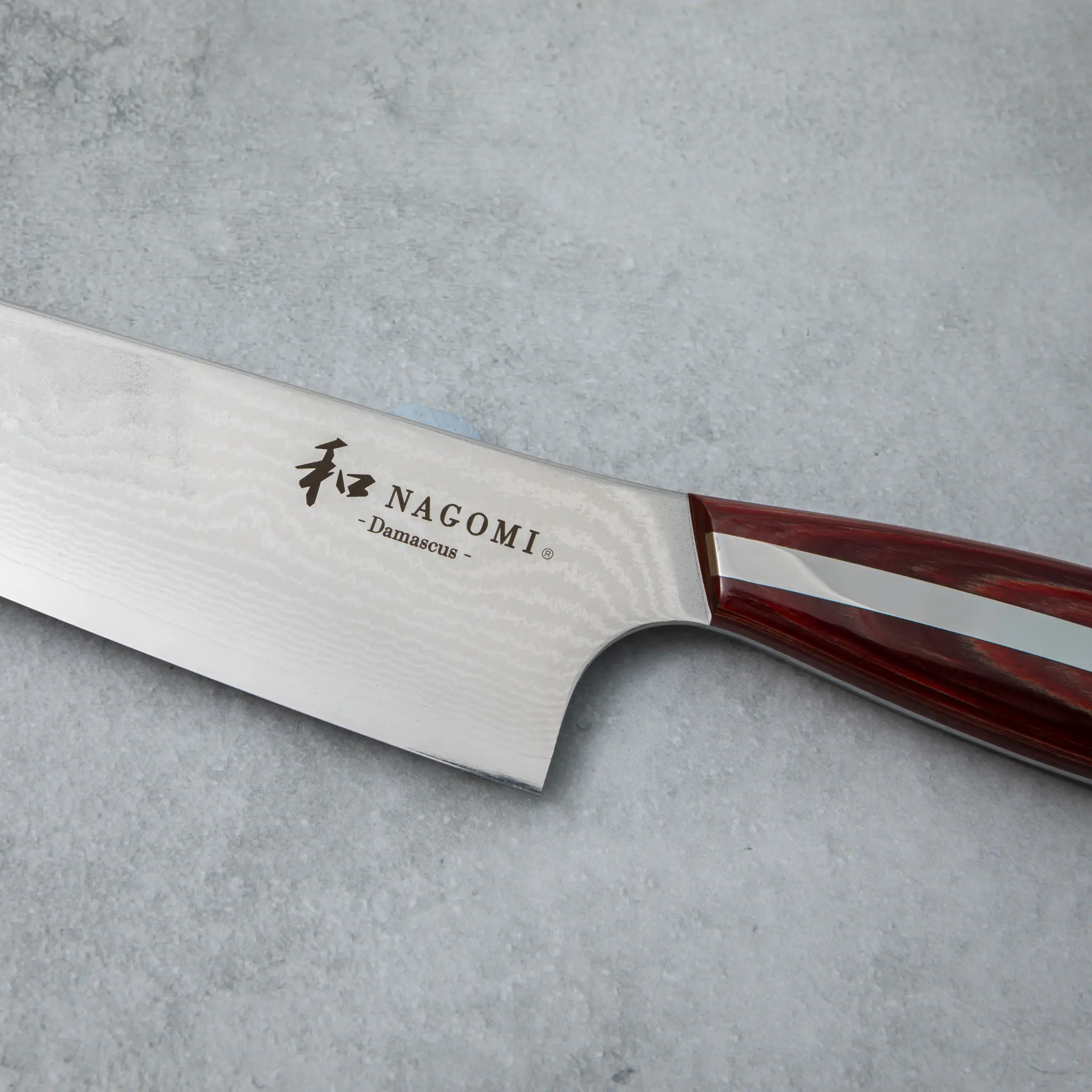 NAGOMI Damascus Santoku and Utility Knife Set - Image 4
