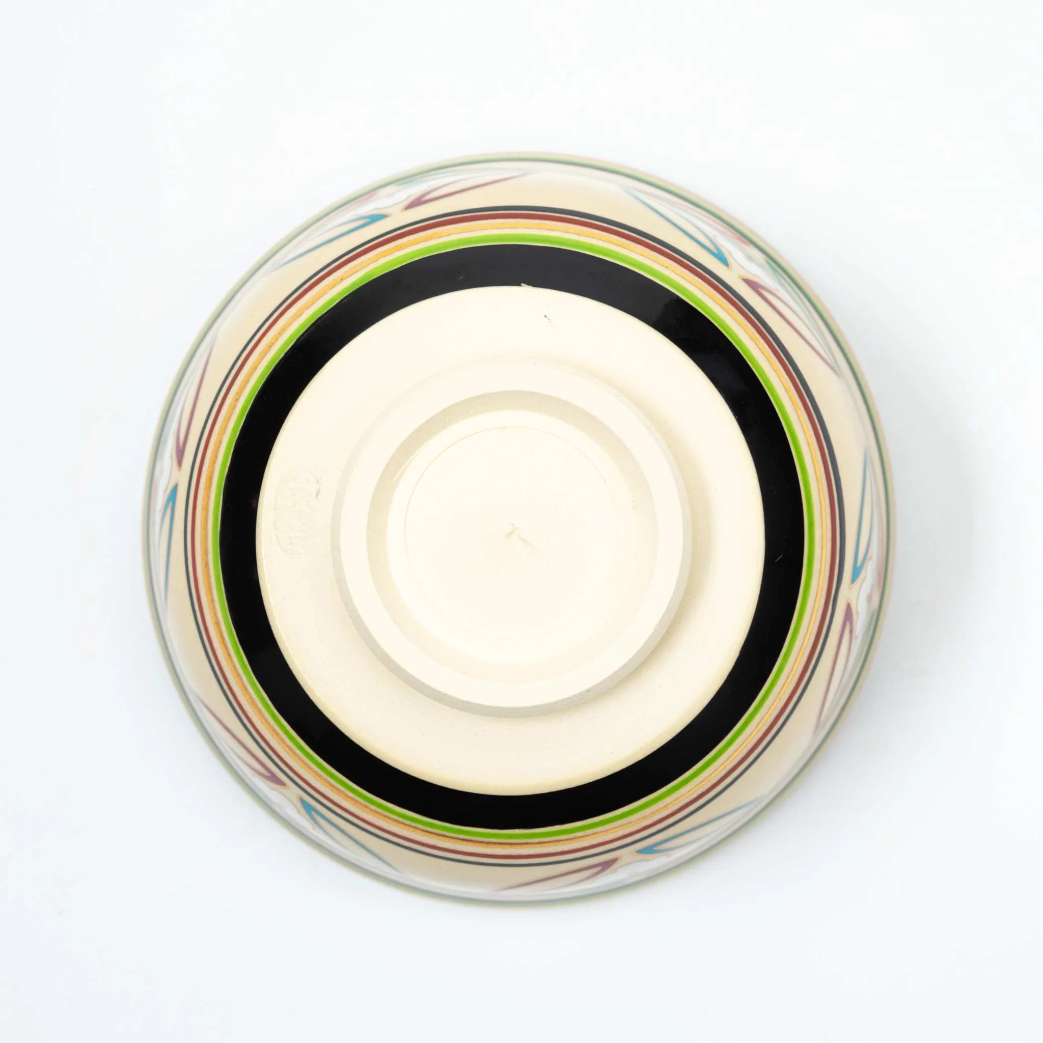 Nisei Matcha Bowl Japanese Spinning Top by Eiko Miyaji - Image 3