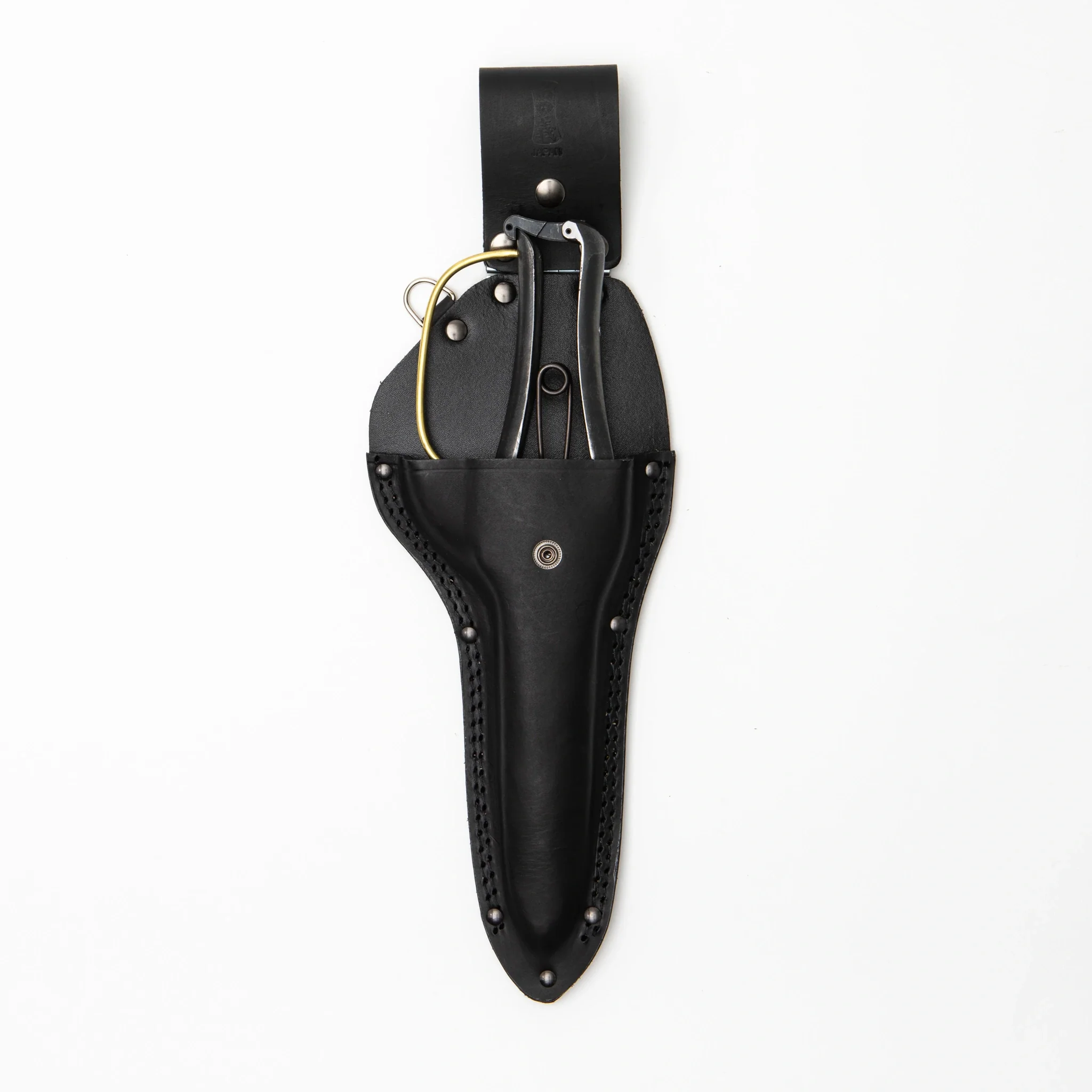 Onoyoshi Hamono One Hand Hedge Shears with Guard Leather Case - Image 3
