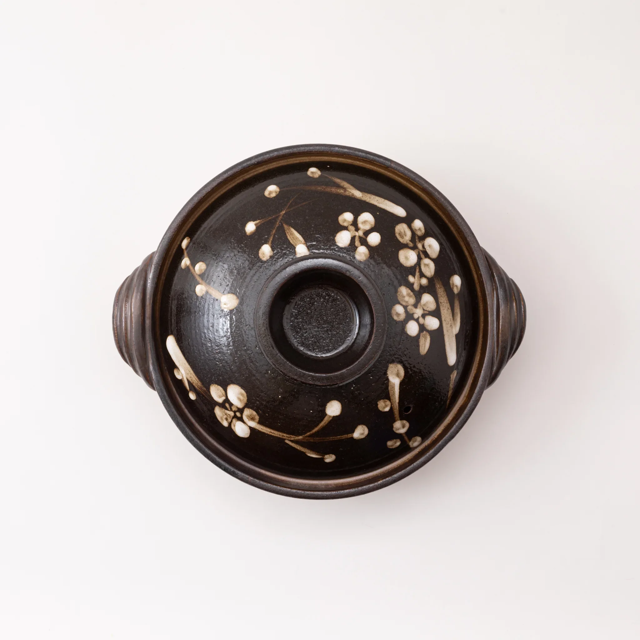 Plum Black Donabe Clay Pot (2-3 People) - Image 3