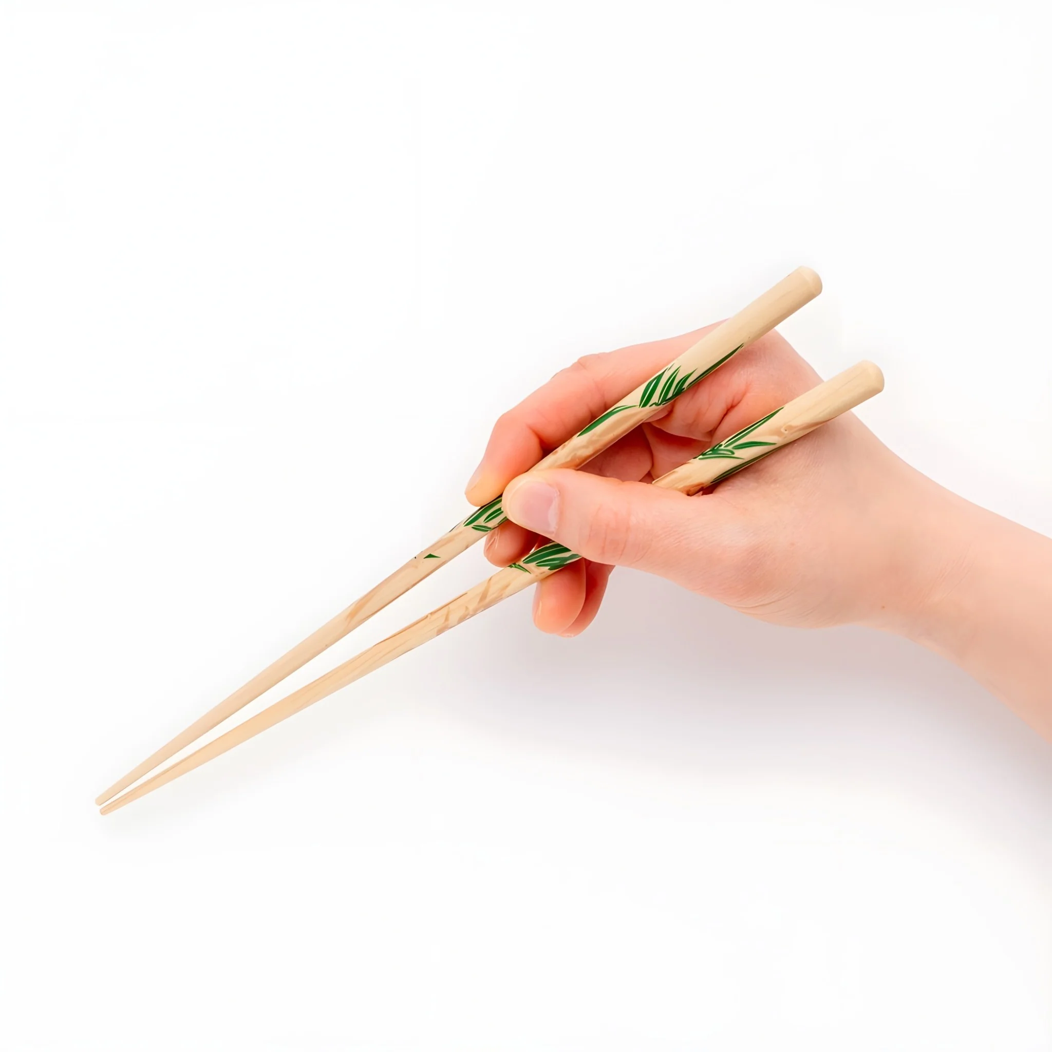 Rimpa Wisteria and Bamboo Chopsticks with Chopstick Rests and Palownia Gift Box - Image 8