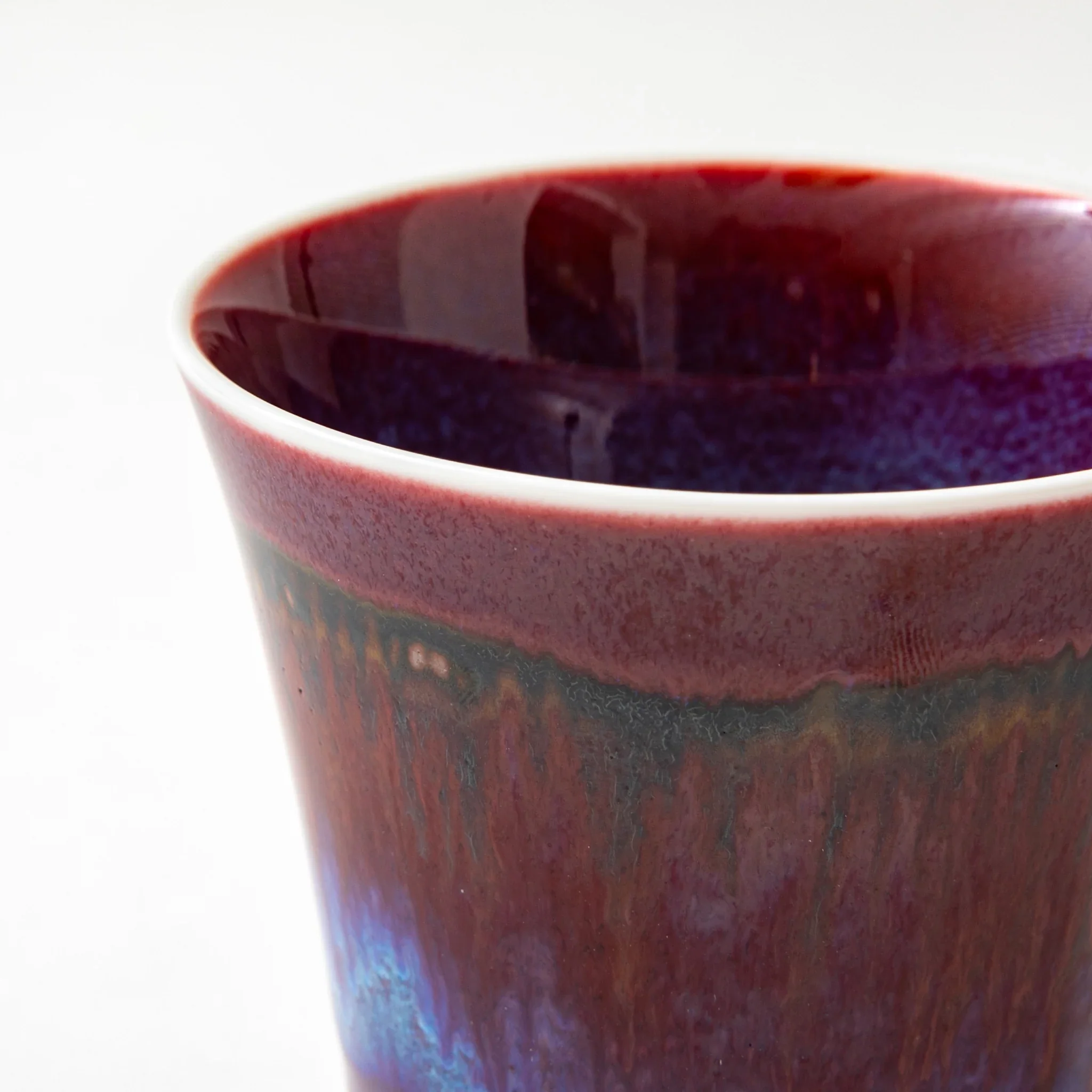 Shinsya Flambe Glazed Cup - Image 2