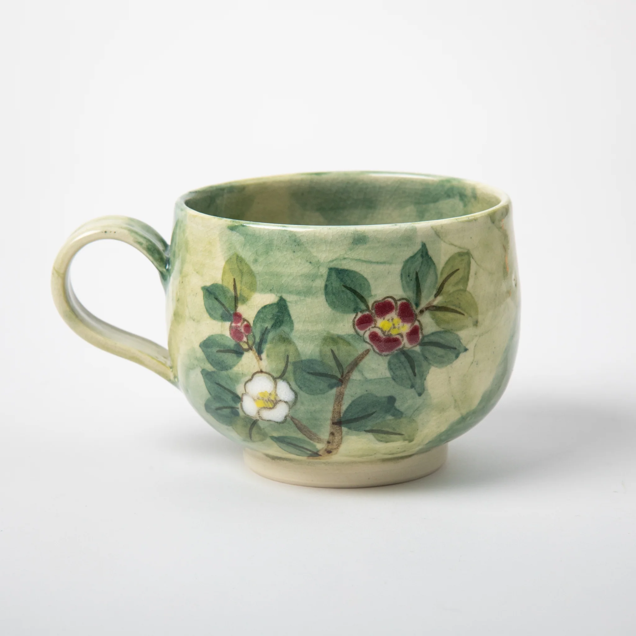 Yabu Camellia Café au Lait Mug - Image 3
