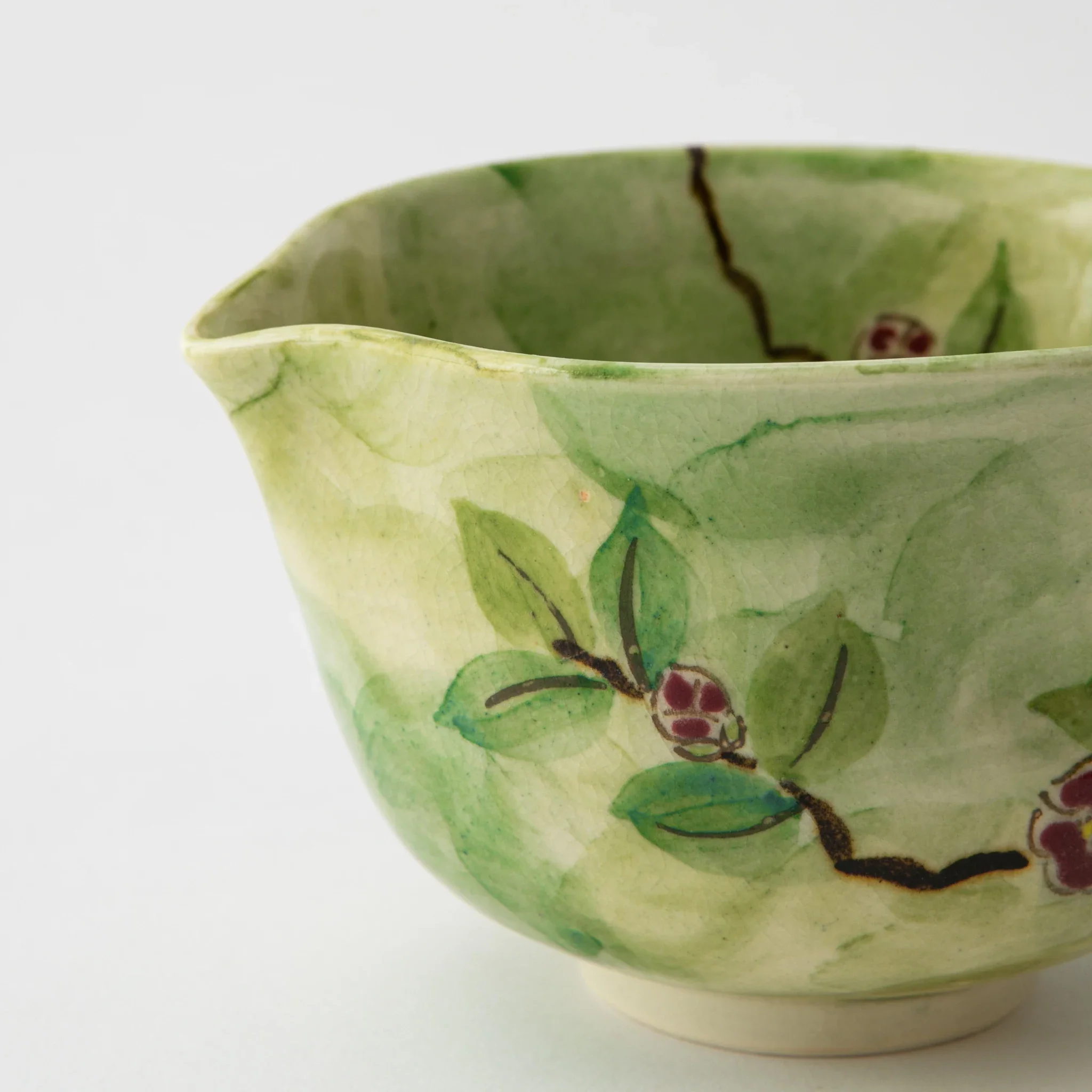 Yabu Camellia Katakuchi Matcha Bowl - Image 2